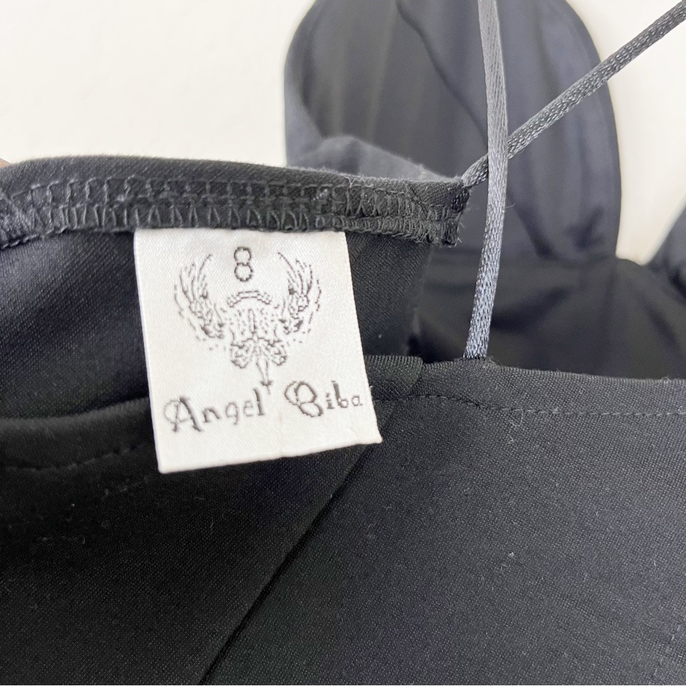 Angel Biba Black Cutout Dress Size 8 - Picture 7 of 7